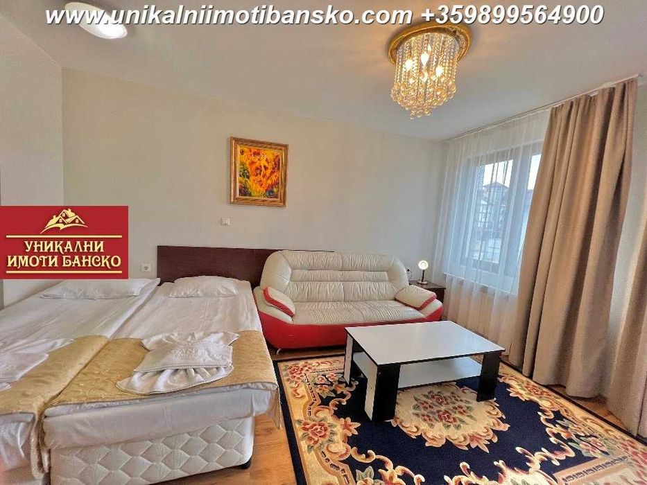 На 5 минути от лифта! Двустаен апартамент за продажба в град Банско