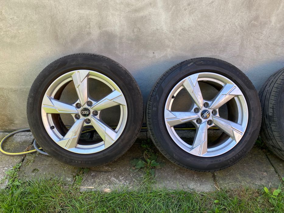 jante audi a6, a4 , R18 cu anvelope pirelli dot2022