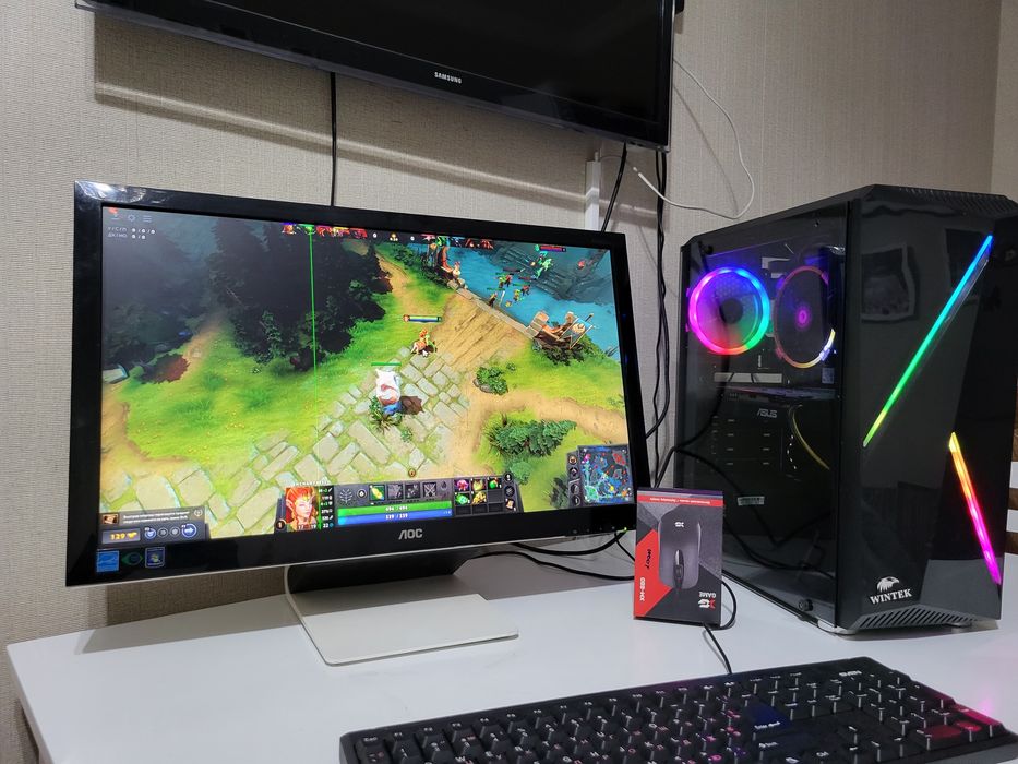 МОЩНЫЙ Игровой компьютер комплект