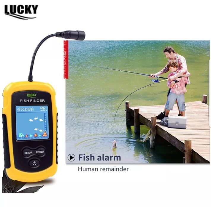 Сонар безжичен-Фишфайндер за риболов водоустойчиви лодка за захранка