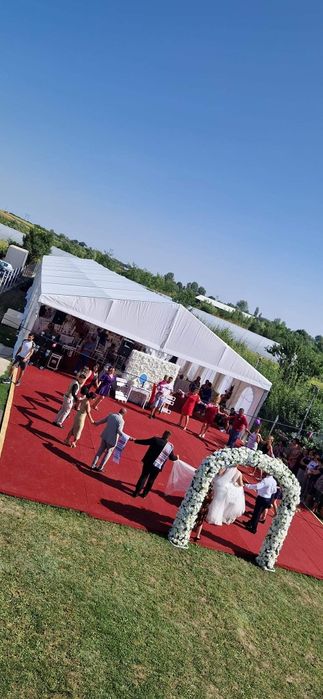 Corturi de 15×50 și 10×50m pentru nunti