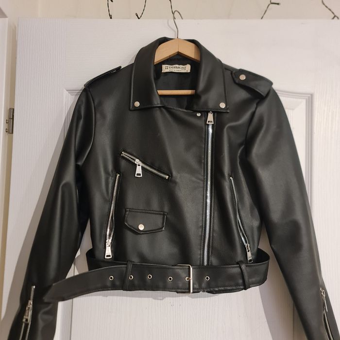 Дамско яке Еко кожа