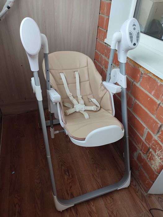 Электрокачели стульчик для кормления 2в1