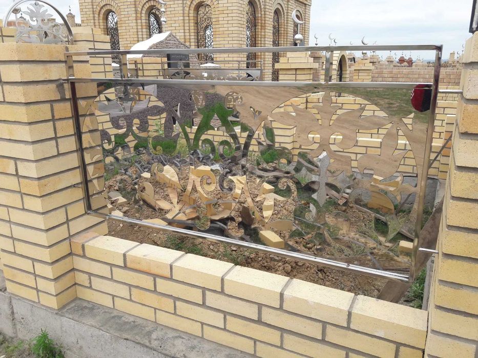 Полумесяц на мечеть, калитки, оградки