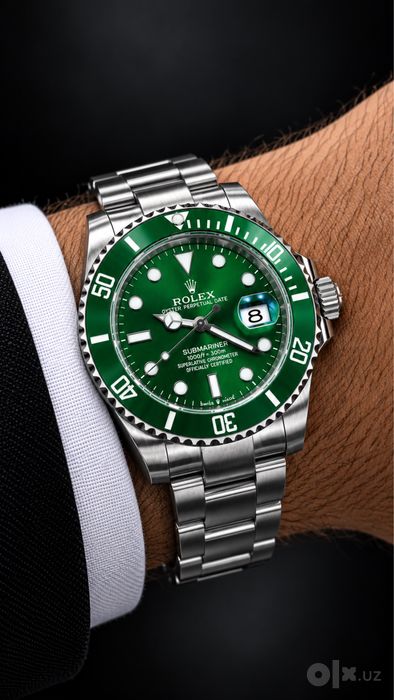Rolex Submariner Date — Green Watch