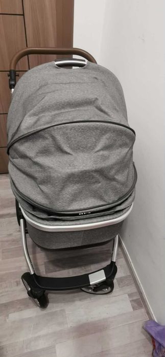 Бебешка количка 2в1 NEXТ - ESPIRO - сива, на повече от двойно по-ниска цена