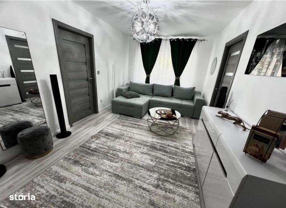 Ap 2 camere si balcon, pivnita, et 2 din 4, mobilat, utilat, zona buna