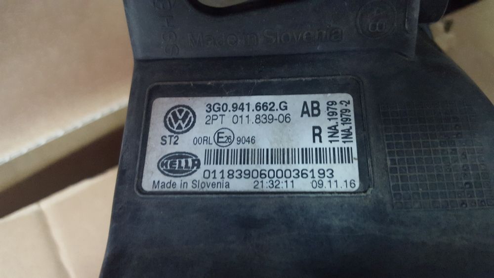 Far ceață VW PASSAT 2015-2018