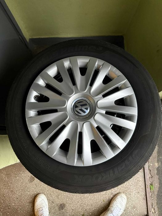 Roți cu cauciucuri de vara 195/65/15 pentru vw ,seat,skoda,