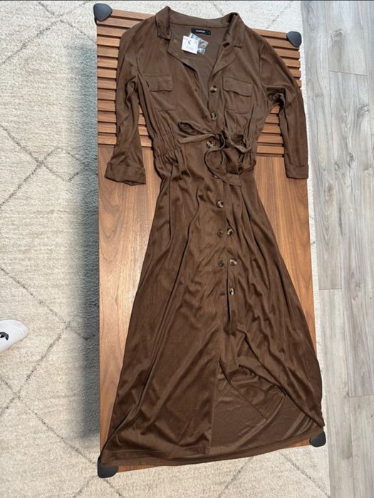 Rochie noua maro Reserved, S