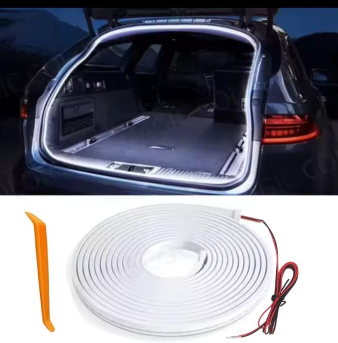 Banda Led Portbagaj Auto sau interior 4m Culoare Alb
