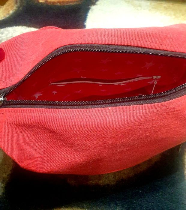 Голяма чанта от  плат