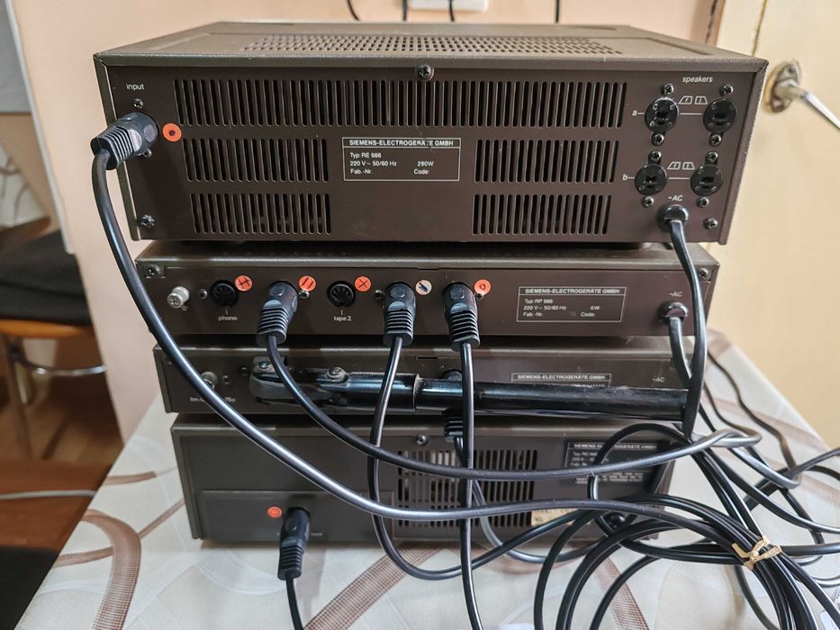 vand linie audio vintage SIEMENS 666 ( made in germany )