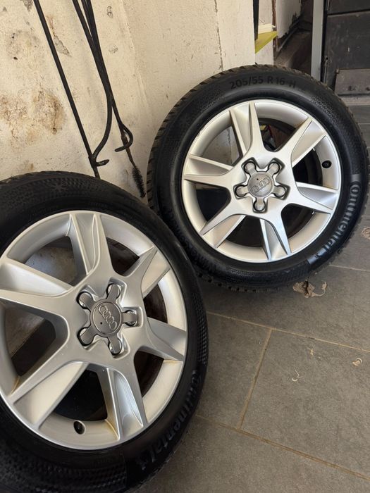 jante originale Audi A3 cu cauciucuri de Iarnă noi