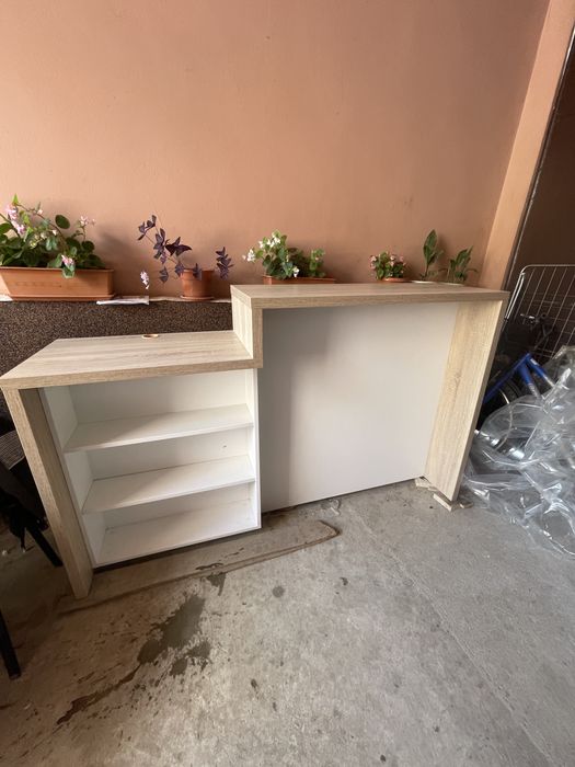 Mobilier receptie 180x46x110