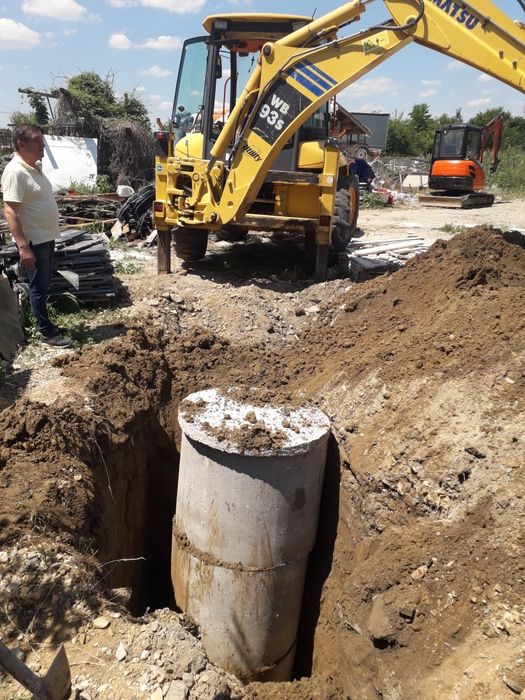 Miniexcavator si Excavator pentru sapaturi