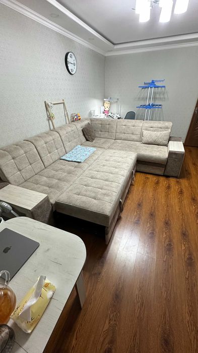 Диван угловой раскладной Б/У