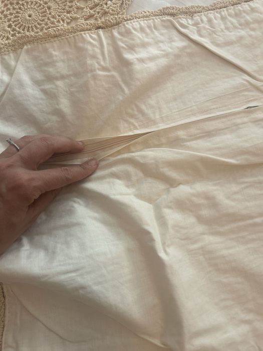 Set 4 perne crosetate manual 40x40 si fata se masa /ornament