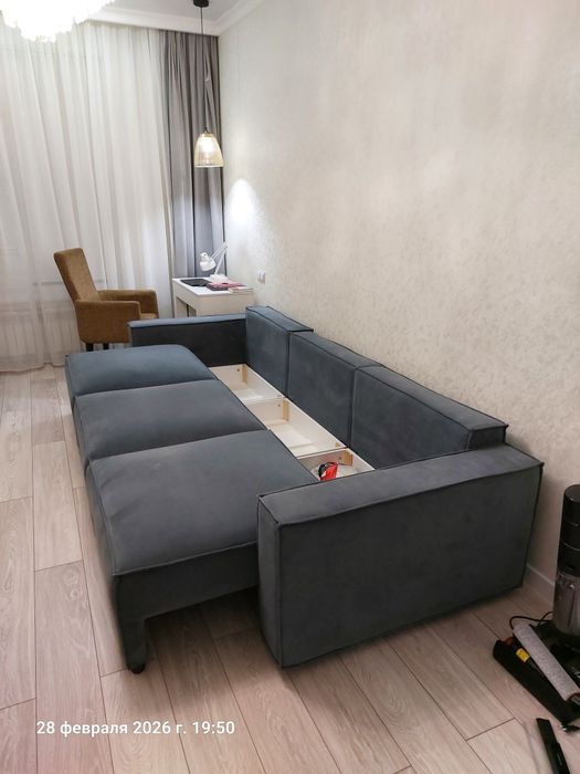 Диван 3 метровый длины, раскладной