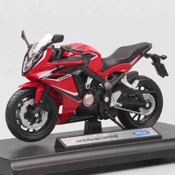 Macheta Moto HONDA CBR 650F 2018, Noua in Cutie,Scara 1:18,Prod. Welly