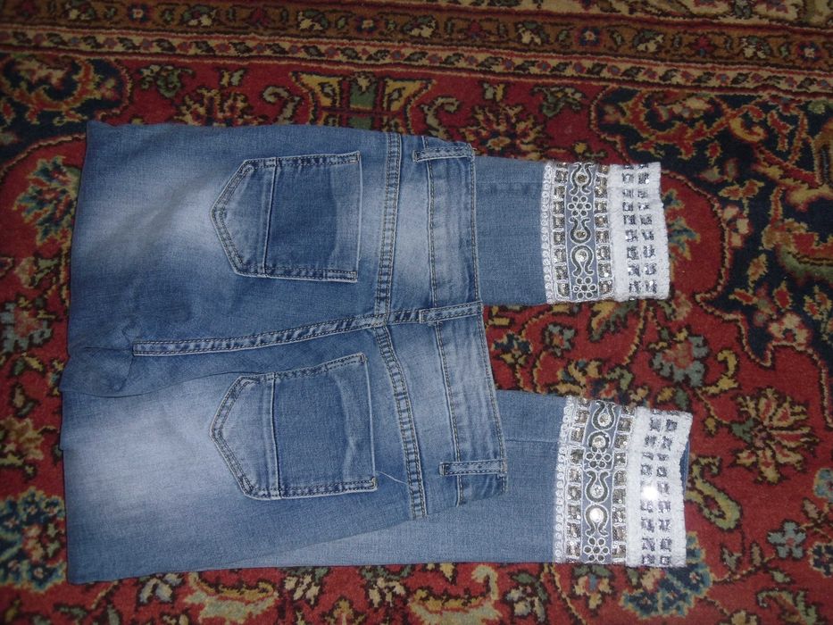 Blugi 3/4 elastici