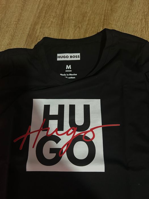 HUGO BOSS Дамска тениска с лого, М