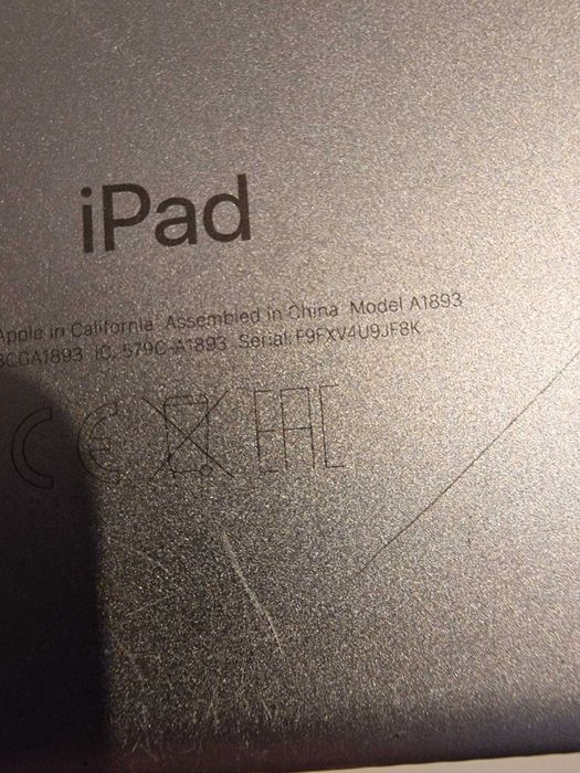 tableta apple ipad 6 a1893 icld sparta