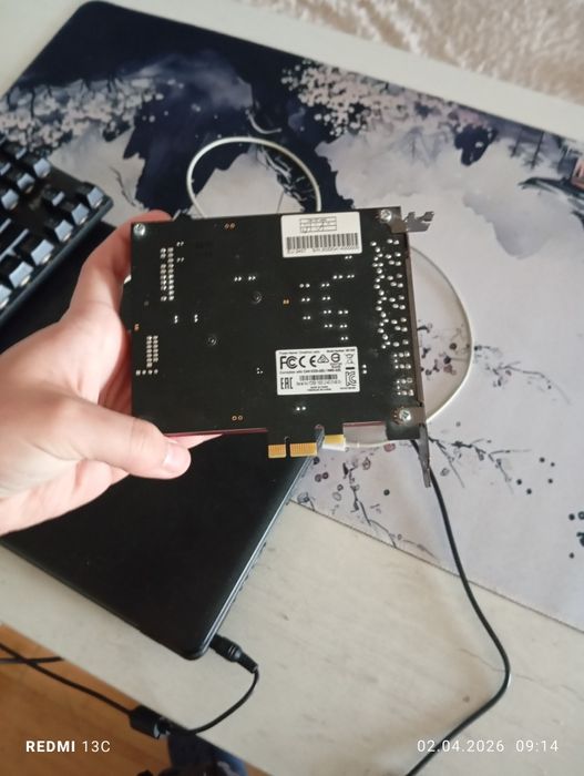 Аудиокарта soundblaster sbx prostudio