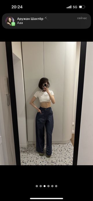 Продам широкие джинсы