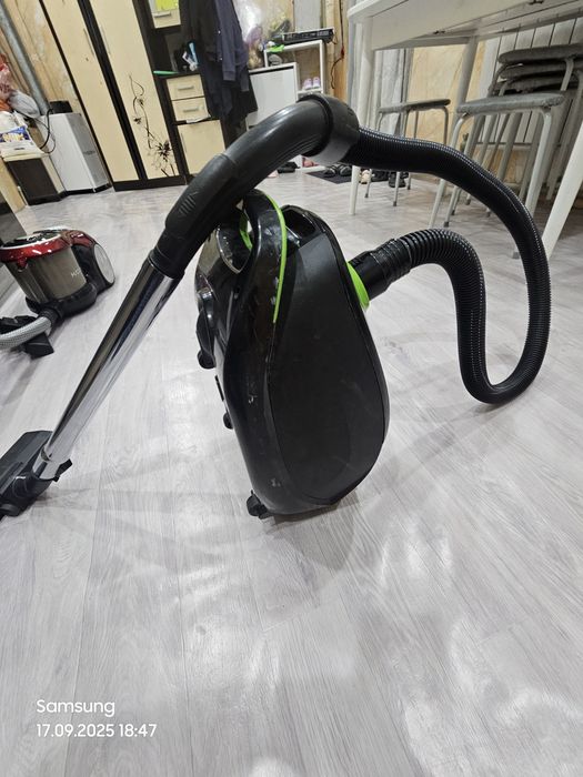 Пылесос в рабочем состоянии