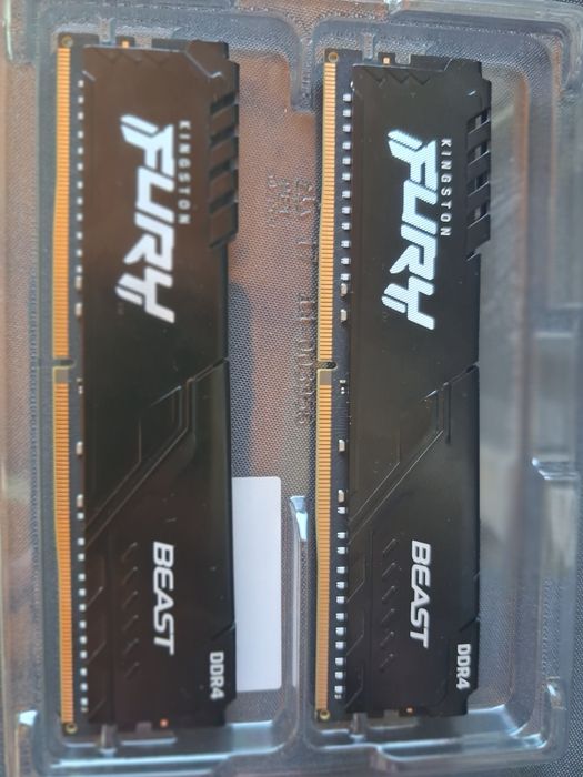 Kingston FURY Beast 32GB DDR4 3200MHz CL16 (2x16GB) Dual Channel