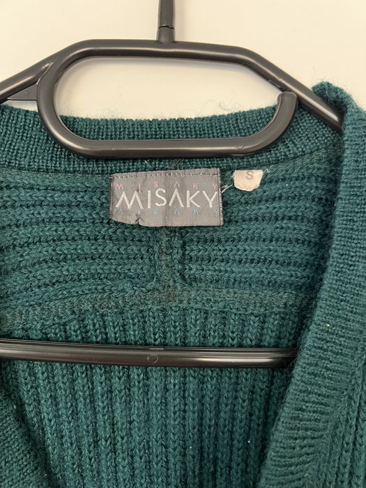 Cardigan verde MISAKY