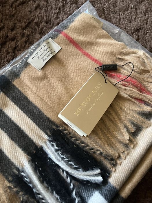 Шарф burberry новый
