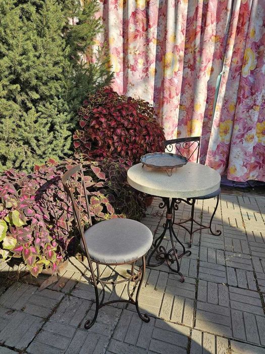 кованная мебель для сада и балкона