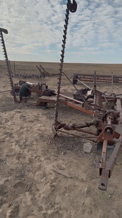 Трактор, Тележка, Косилка