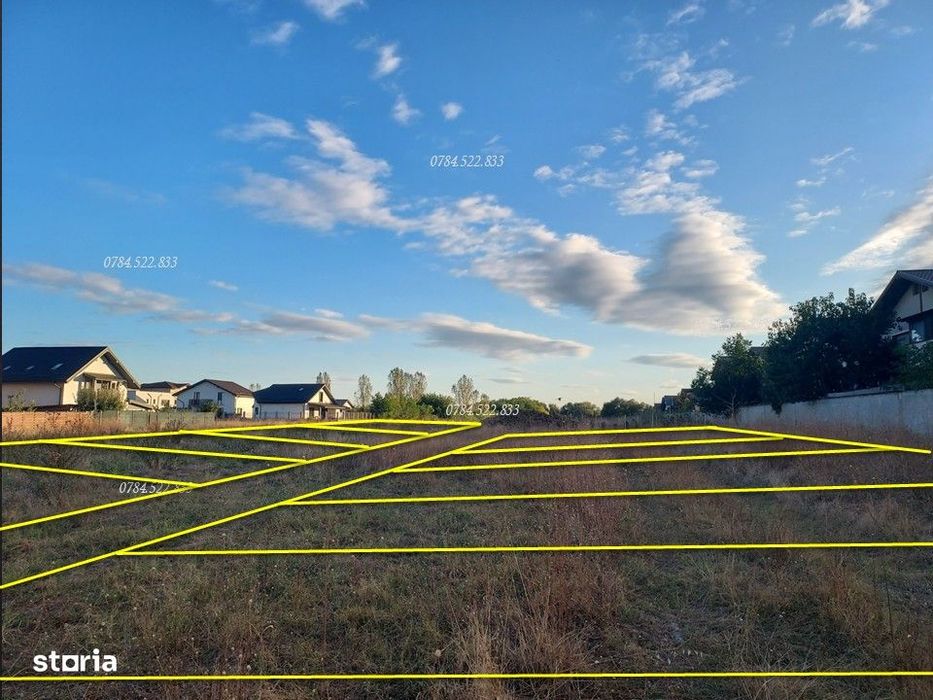 Loturi de teren intravilan cu utilități incluse in comuna Berceni IF