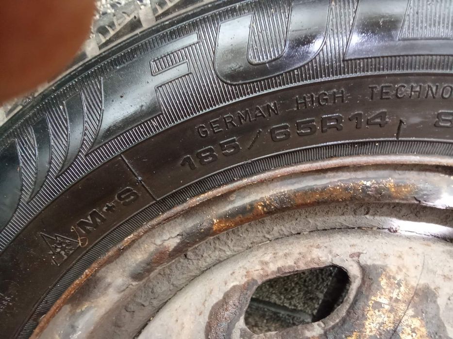 FULDA KRISTAL 185/65/14 Купени нови и Карани една зима.