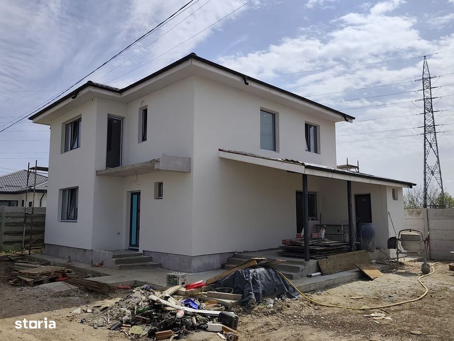FARA COMISIOANE casa cu 4 camere 2 bai P+1 terasa camera teh la cheie