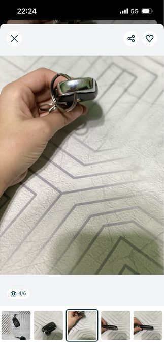 Ключ на мәшине есть Chevrolet tracker