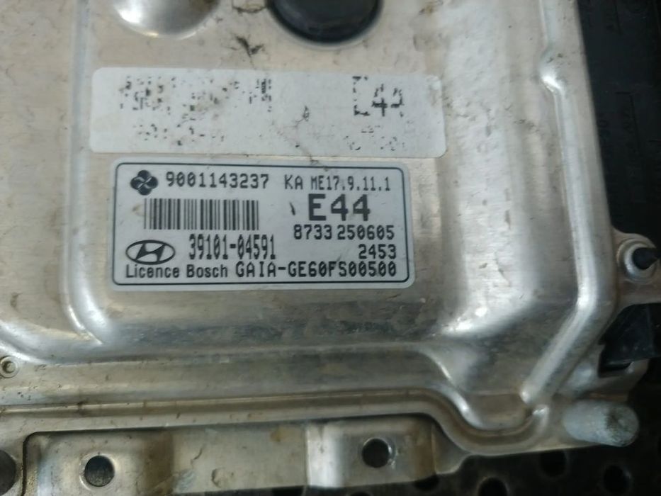 ecu calculator motor 1.0 b g3la hyundai i10 ba  39101-04591  8733250605  1038407763