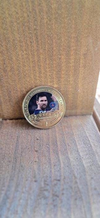 Колекционерска Футболна Монета на Lionel Messi Champions League 22/23