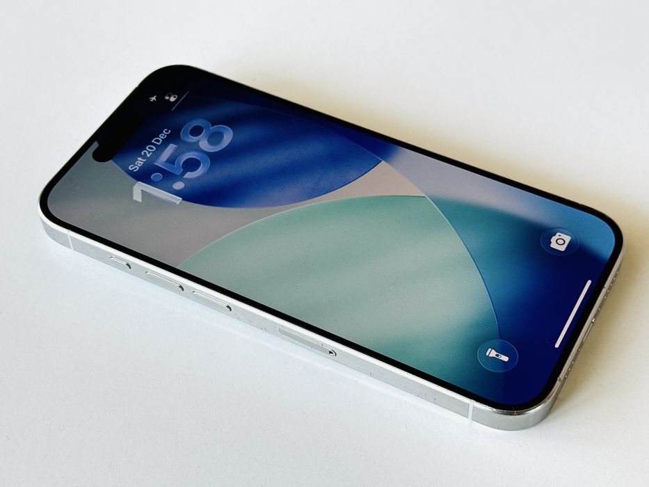 Iphone 15 Pro 128GB White 98% Батерия! Гаранция 6 месеца