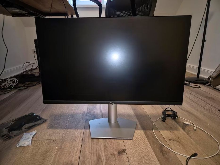 Монитор Dell - S2722DC, 27", QHD, LED, Anti-Glare, USB Hub, сребрист