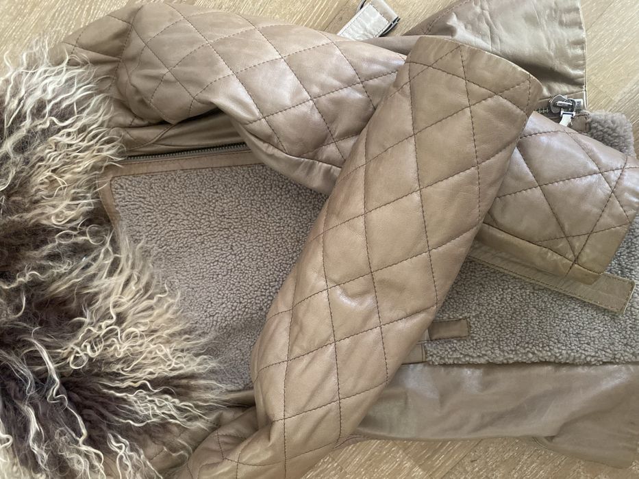 Кожаная куртка натуральная