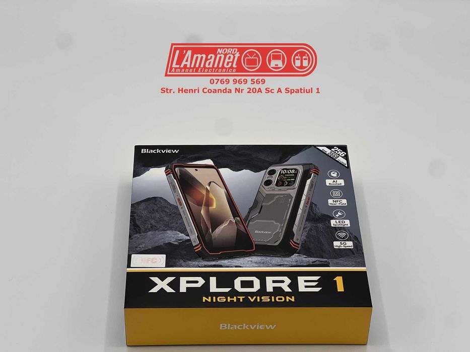 Blackview XPLORE 1 5G Night Vision 12GB Ram 256 Memorie - Nord