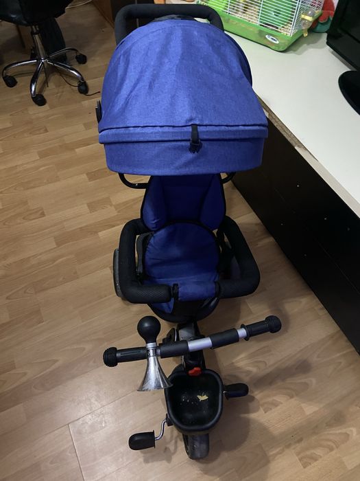 Tricicleta pentru copii ikonka trike fix lite blue NU TRIMIT IN TARA