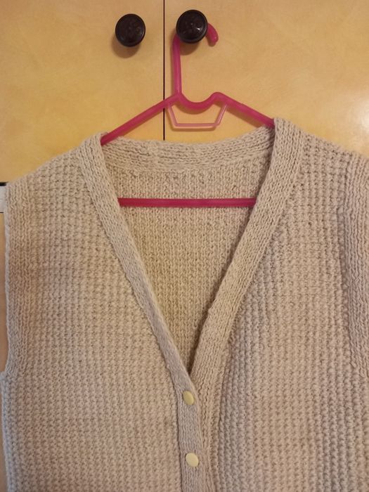 Vesta lână naturala oaie.