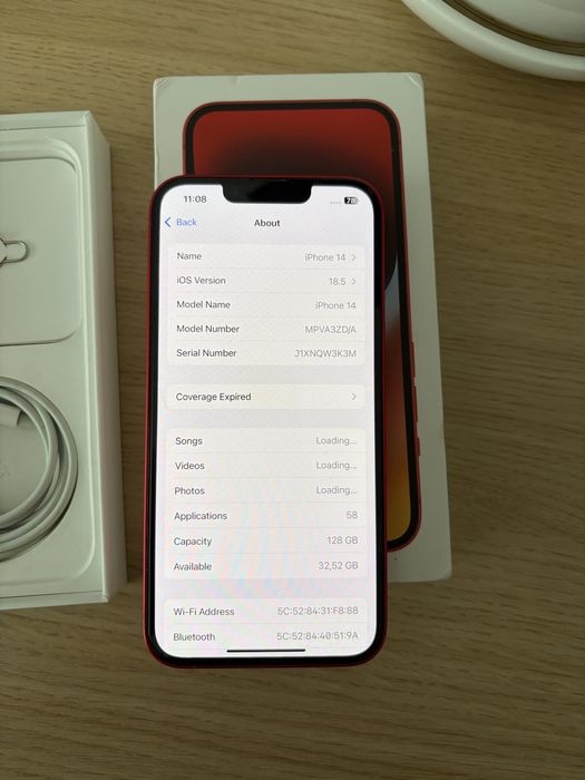 iPhone 14 128gb nevrlocked