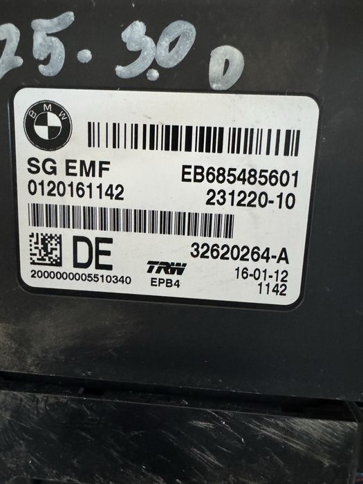 Модул ръчна спирачка Бмв Х3 Ф25 (modul ruckna x3 f25)