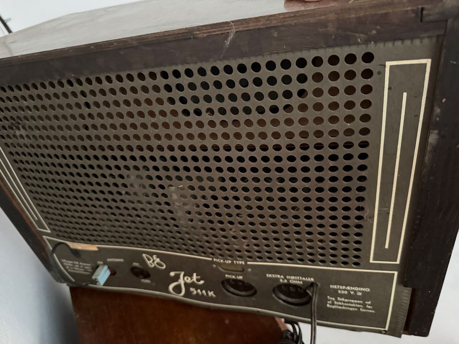 Aparat radio Bang & Olufsen Jet retro vechi anii 50-60
